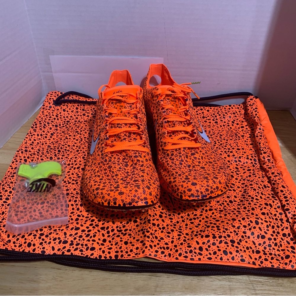 Size‎ 12 - Nike ZoomX Dragonfly 2 (Orange/Black) Men's Track Spikes - Picture 4 of 7
